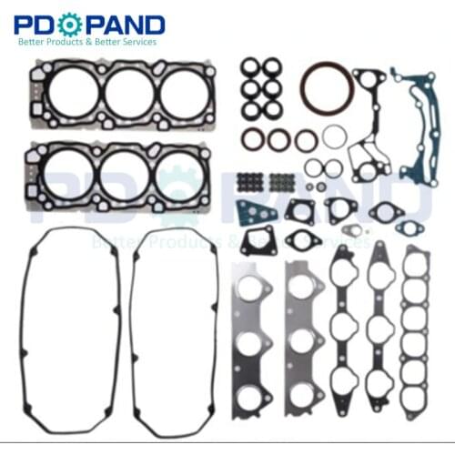 6G72 V73 Engine Rebuilding Overhaul Gasket Set MD977866 For Mitsubishi 3.0 V6 24V 2972cc