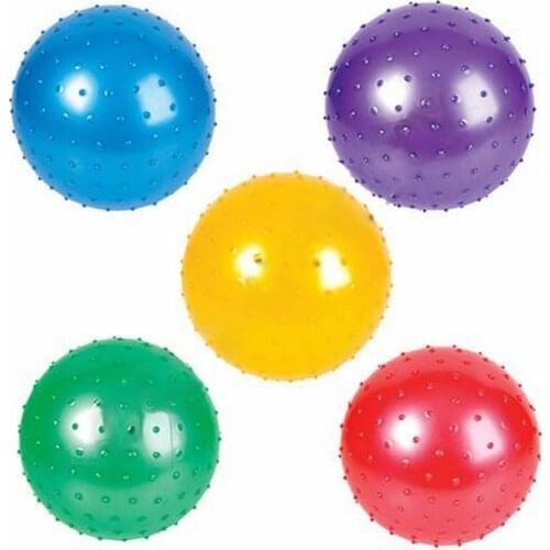 Random 2pcs/pack Inflatable Ball 16-21cm Plastic Ball Thorn Ball PVC Ball For Children Baby Kids Gifts