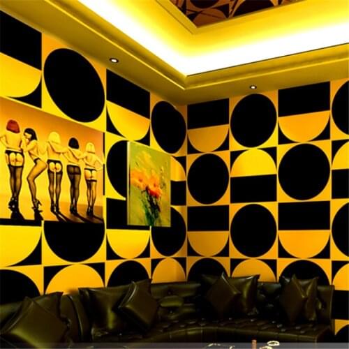 Wellyu KTV wallpaper karaoke flashing wall covering 3d reflective special bar theme box corridor aisle background wall paper