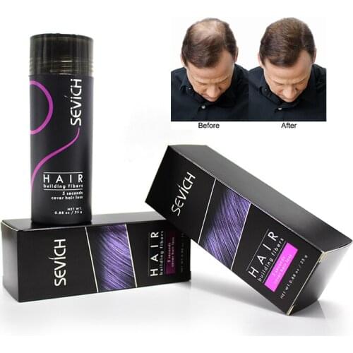 25g Hair Building Fibers Label Hair Loss Products Powders Thickening Growth Powder Dye Care Growth Products Hair Care Styling