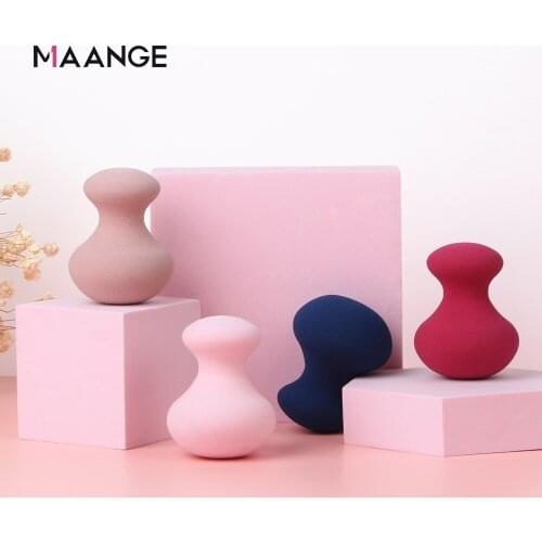 MAANGE 2Pcs Makeup Foundation Sponge Makeup Cosmetic puff Powder Smooth Beauty Cosmetic Women makeup sponge Puff Make Up Tools