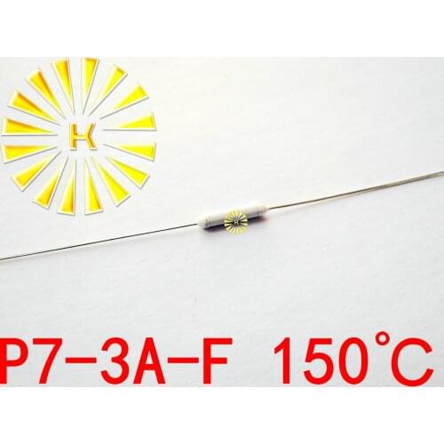 100% Original P7-3A-F 150 degree Thermal-Links 3A 250V Resistance Temperature Fuse x 500PCS