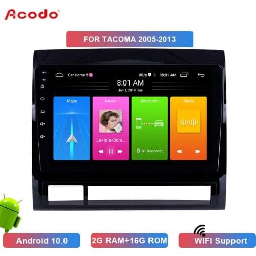 ACODO 2+16G Android 10.0 Car Radio Multimedia Player For Toyota TACOMA 2005-2013 Navigation GPS 2 din