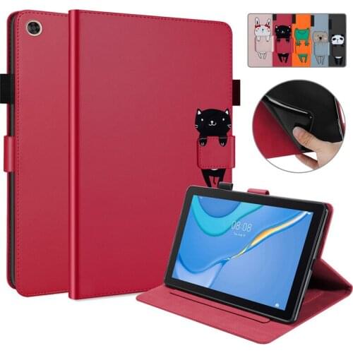 Tablet Cover For Huawei Matepad T 10s Case Funda Lovely Cartoon Magnetic Wallet Cover For Huawei Matepad T10 T10s Case Coque