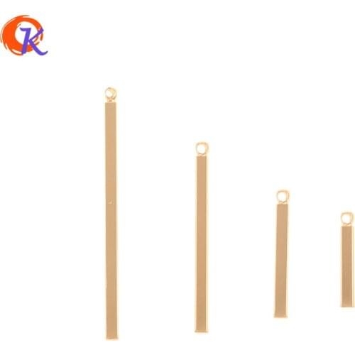 Cordial Design 15MM 30MM 40MM Jewelry Accessories/Hand Made/Square Stick Shape/Genuine Gold Plating/DIY Making/Earring Findings