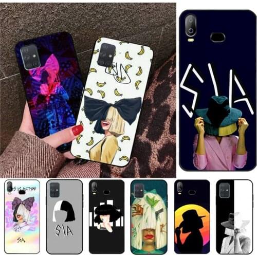 CUTEWANAN Sia the Greatest Coque Shell Phone Case For Samsung A10 A20 A30 A40 A50 A70 A80 A71 A91 A51 A6 A8 2018