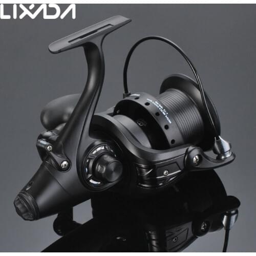 12+1 BB Fishing Reel Carp Reel w/Front Rear Left Right Interchangeable Wheels Coil 2000-5000 Saltwater Freshwater Spinning Reel