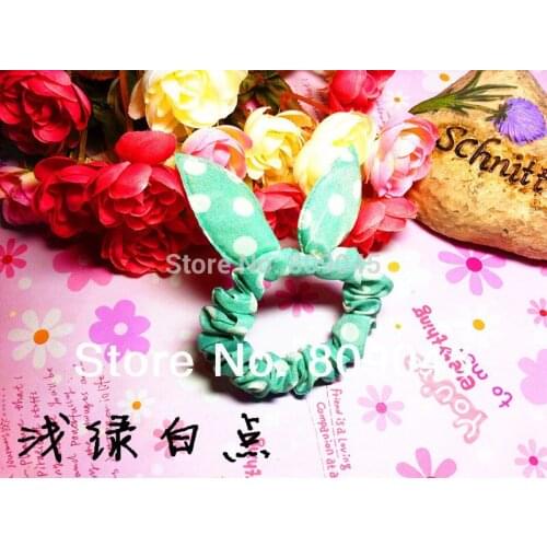 Min order $10)Colorful flower hairband for women/girl ponytail holder elastic hair band ties hair accessory HB17 50pcs/lot