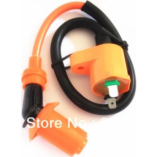 Motorcycle Orange High Performance Coil IgnItion For Honda Roketa Sunl Baja Kazuma Carroll Stream Eagle Taotao