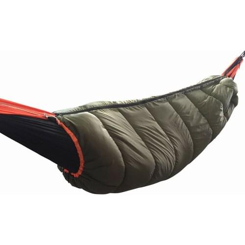 New listing four seasons warm hammock sleeping bag for outdoor climbing skiing camping travel rest windproof warm