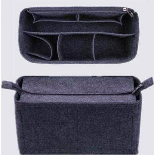 Luxury Designer Handbag Make up Organizer Liner Bag 2021 Shopper Purse Portable Cosmetic Bag Suitable for Totes of Various Brand
