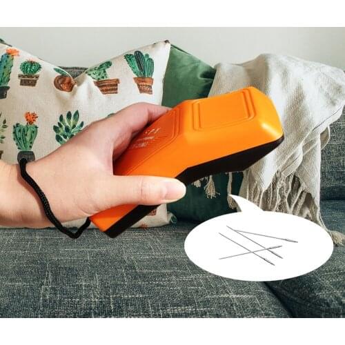 Spyonway Needle Detector Handheld Portable High Sensitivity Sensor Small Clothing Needle Breaker Iron Electronic Positioner