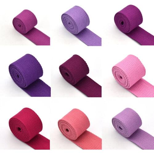 1.25“Width Cotton Nylon webbing Heavy Duty Bag handles for Purse Bag Strap DIY Garment Textile Sewing Accessories by the yard
