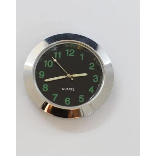 Luminous Auto Gauge Clock Mini Car Air Vent Quartz Clock With Clip Auto Air Outlet Watch Car Styling For Audi 100 200 80 Quattro