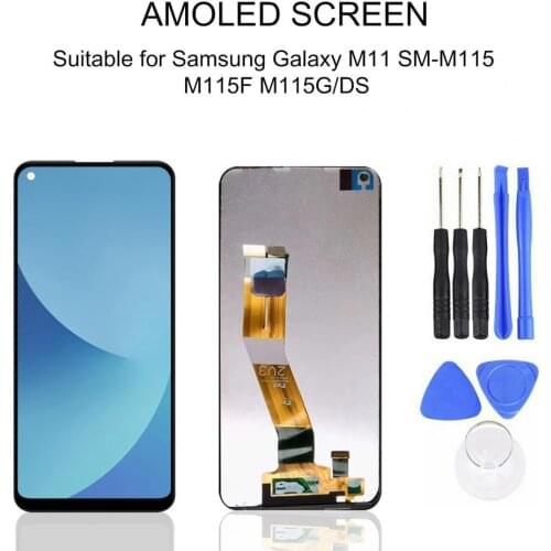 LCD Display Touch Screen Digitizer Replacement Parts for Samsung Galaxy M11 SM-M115 M115F M115G/DS