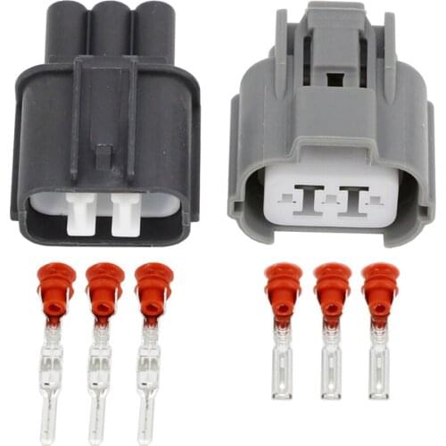 3 Pin Headlamp height adjustment motor socket car connector With terminal DJF7037Z-2-11/21 3P connector