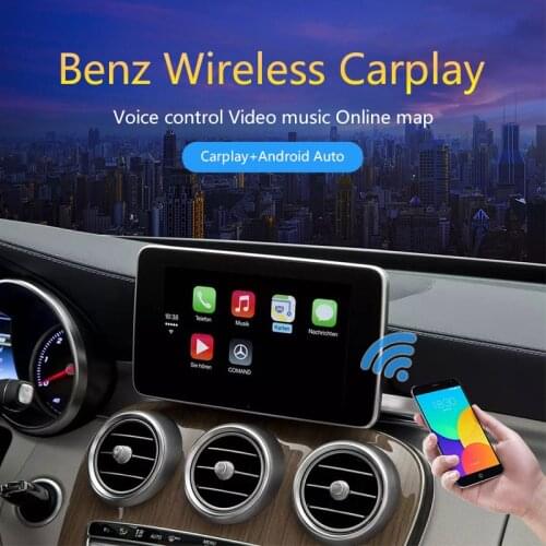Navihua Wireless carplay for Mercedes Benz A B C E class GLA GLC adapter multimedia video interface android auto apple carplay