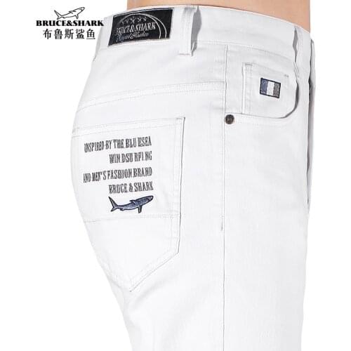 Bruce ＆ Shark Straight Jeans For Men
