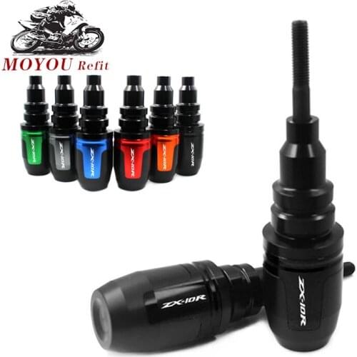 For KAWASAKI ZX-10R ZX 10R ZX10R Motorcycle CNC Falling Protection Frame Slider Fairing Guard Crash Pad Protector