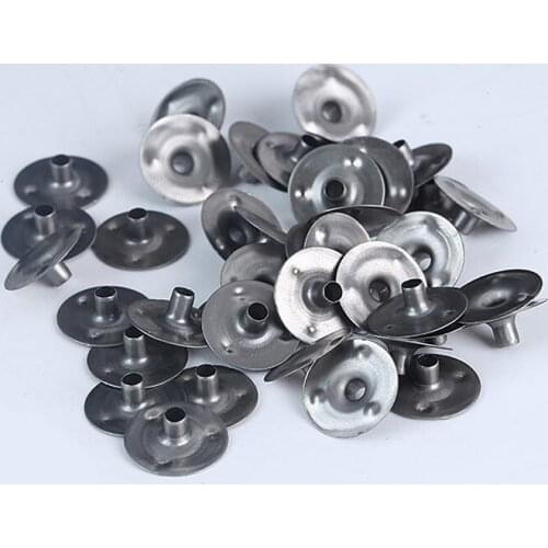 Wick Fixed Iron Sheet Safety DIY Handmade Making Core Candle Wick With Metal Base