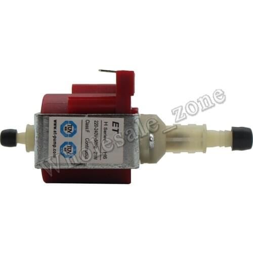 H6 21W AC 220V - 240V Gas Water Suction Electromagnetic Solenoid Pump for Steam iron, washing machine, perm machine, range hood