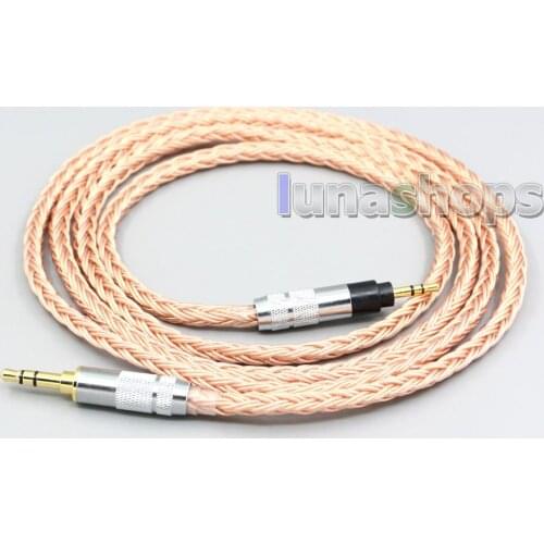 LN006767 2.5mm 4.4mm XLR 3.5mm 16 Core 99% 7N OCC Earphone Cable For Sennheiser Urbanite XL On/Over Ear