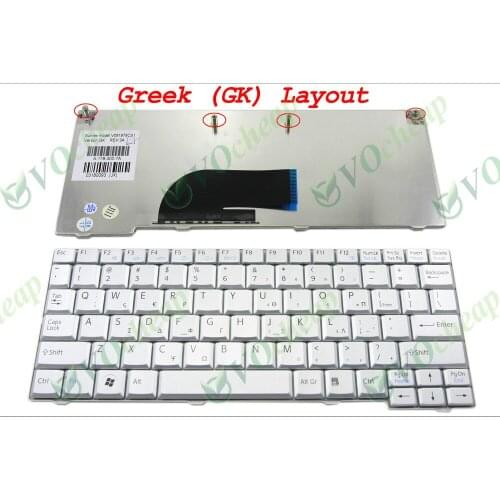 New Laptop keyboard for Sony Vaio VPC-M VPC-M12 VPC-M11 VPC-M111AX M121AX VPCM12L PCG-21313M 21313L 21311T Silver Greek GK