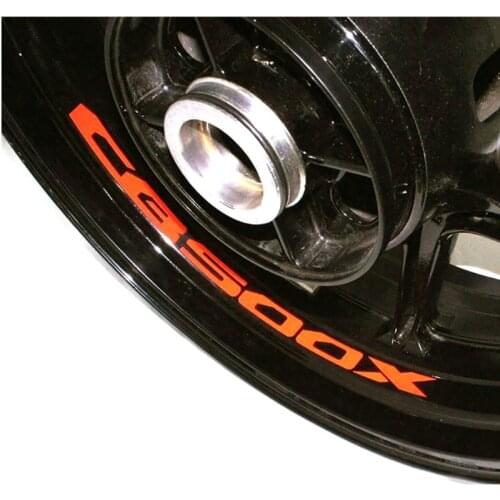 Motorcycle 8 X thick edge outer edge adhesive tape strip grinding wheel patch for HONDA CB500X CB 500 X