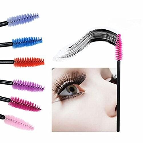 Makyaj fırçaları kirpik fırçası tek kullanımlık maskara fırçaları aplikatör göz lashes kozmetik fırçalar maquillaje makyaj aracı