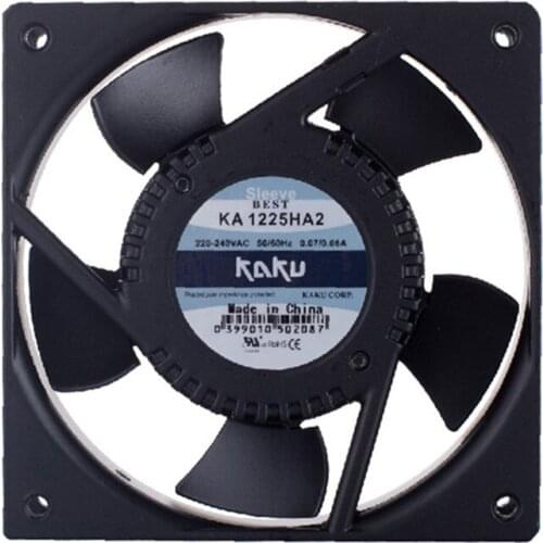 KA1225HA2 AC220V 0.07a / 0.06a oil-bearing axial flow fan cooling fan 6months Warranty