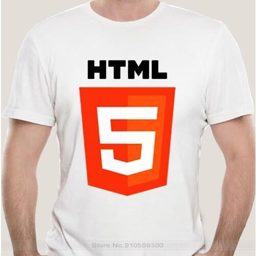 Male brand teeshirt men summer cotton t shirt T-Shirt Shirt HTML 5 Silicon Valley TV Series Computer Web IDEA UOMO S M L XL