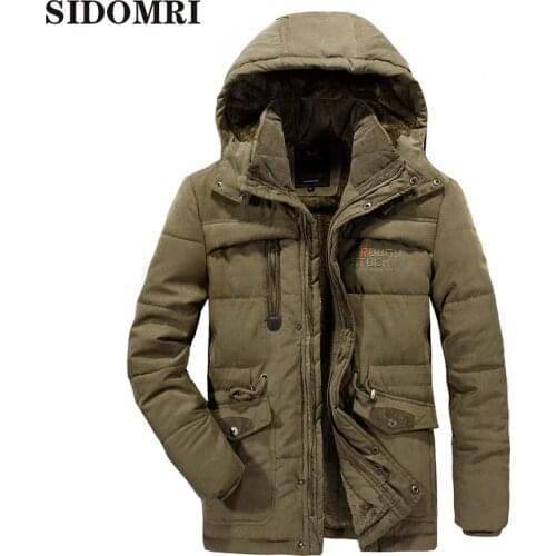 Men jacket velvet and thicken winter cotton-padded clothes plus extra size windproof warm comfortable cotton-padded clothes