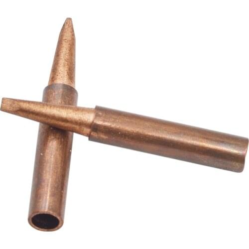 900M 2.4D Pure Copper Soldering Iron Tip Lead-free Welding Sting For Hakko 376 907 913 951 898D 936 933 Soldering Iron Station