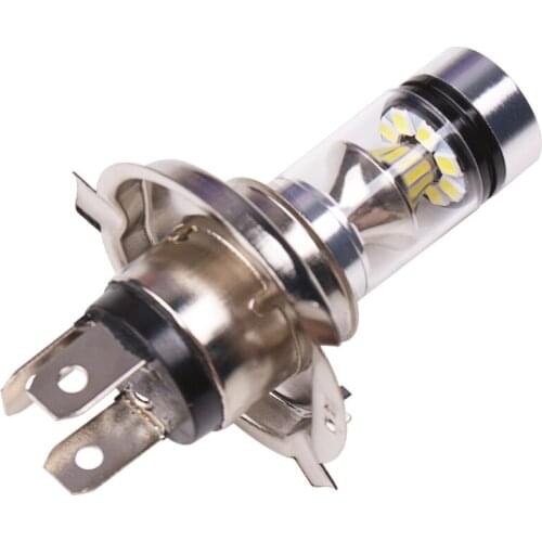 One For one sale) Car LED High Power Fog Lamp DRL H7 Bulb LED Lamp Light Headlamp H4 100W Fog 20LED 3030 A5S0