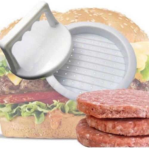 Hamburger maker kitchen tooling meat tooling Beef Grill Burger Press 1 Set Round Shape Hamburger Press