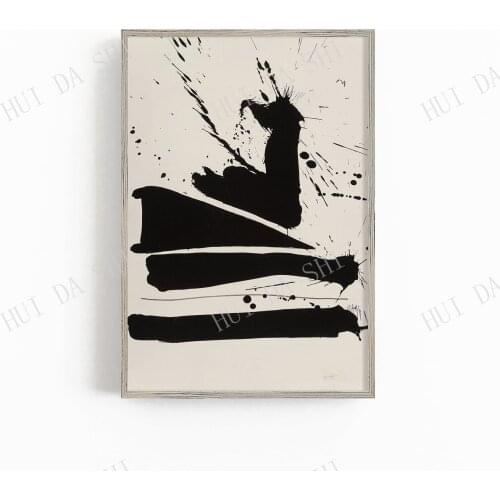 Automatism - Robert Motherwell Print, Art Print, Abstract art print, Modern Art Poster, Robert Motherwell