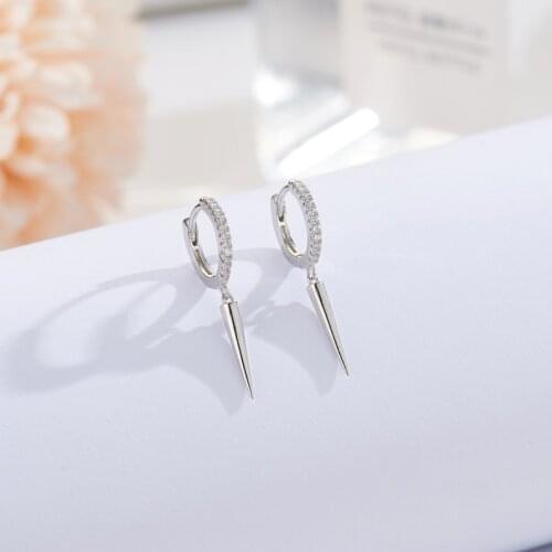 REETI 925 Sterling Silver Earrings Geometric Stud Earrings For Women Gift Earings Fashion Jewelry Gift