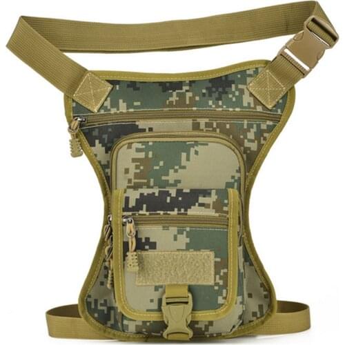 New Quality Men Oxford Drop Leg Bag Fanny Pack for Rider Waterproof Messenger Cross body Male Hip Bum Belt Thigh Waist Bags