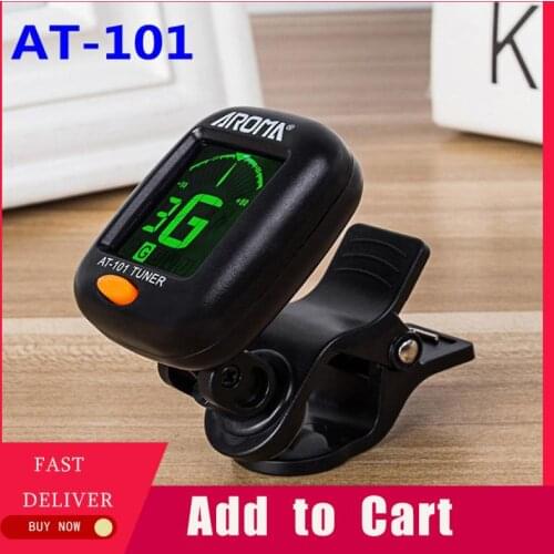 Guitar Tuner 360 Degree Rotational Electronic Digital Tuner Clip-on Tuner Acoustic And Electric Guitar Bass Violin Ukulele New