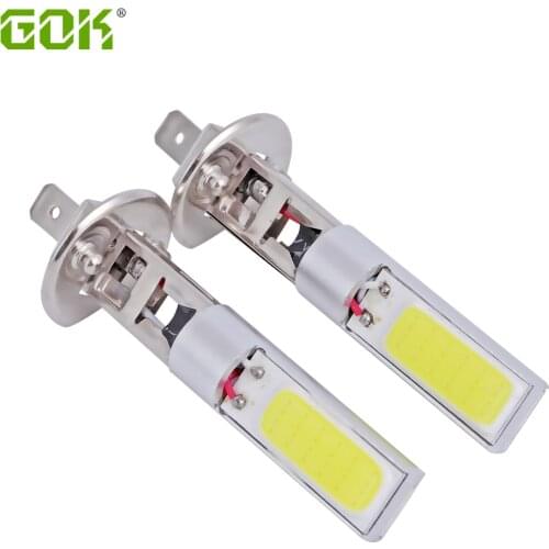 2Pcs/Lot High Power 20W 10W cob led Super Bright H1 led cob Car Vehicle LED White Day Driving h3 881 880 h1 led Fog lamp