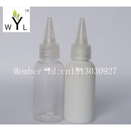40ML empty Statuesque bottle Emulsion bottle,Seasoning solvent bottle Liquid dropper bottle pointed mouth refillable WYL