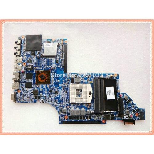 659093-001 for HP PAVILION DV7T-6100 NOTEBOOK for HP DV7 DV7-6000 Laptop Motherboard HM65 DDR3 6490/1G 100% Tested