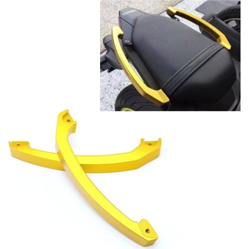 For YAMAHA MT07 MT 07 MT-07 Motorcycle Accessories CNC Rear Seat Pillion Passenger Seat Grab Handle Bar Hand Rail 2014-2017