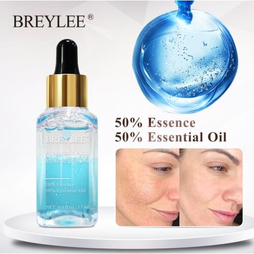 BREYLEE Hyaluronic Acid Essence Facial Essential Oils Nourishing Serum Whitening Anti-aging Wrinkles Moisturizer Face Skin Care