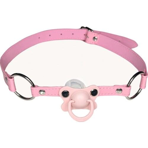 DDLG/ ABDL Choker Gag Pacifier Adult Pacifier Plus Size Dummy ddlg Abdl Pacifier Gag Choker