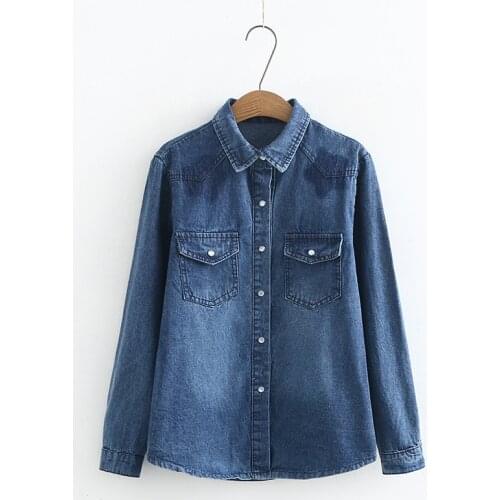Jeschey Womens Denim Shirts