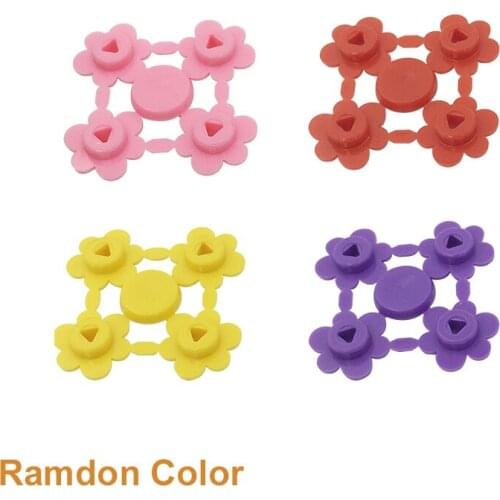 30PCS Random Color Flower Building Blocks Compatible Major Brand Kids Toys Early Learning MOC Education Gifts