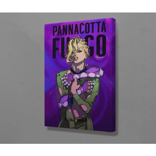 Pannacotta Fugo JOJOs Part 5 Golden Wind wall Art canvas decoration poster prints For living room home bedroom decor painting