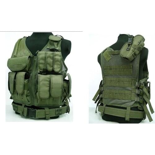 Airsoft Tactical Hunting Combat Vest Army Geen