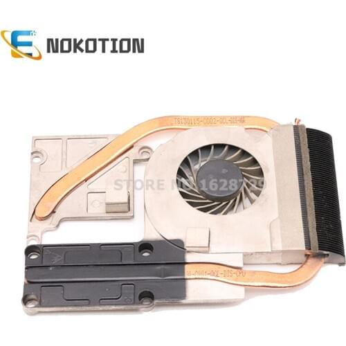 NOKOTION CN-06HNV7 Radiator For Dell VOSTRO 3560 V356015R 7520 5520 Cooling CPU Heatsink Fan 06HNV7 6HNV7 AT0OC002FC0 LA-8241P